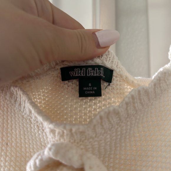 Wild Fable Knit Mini Dress Ivory - Picture 3 of 4